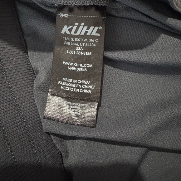 KUHL women’s Strattus skort size 8 grey mid length - Picture 5 of 10